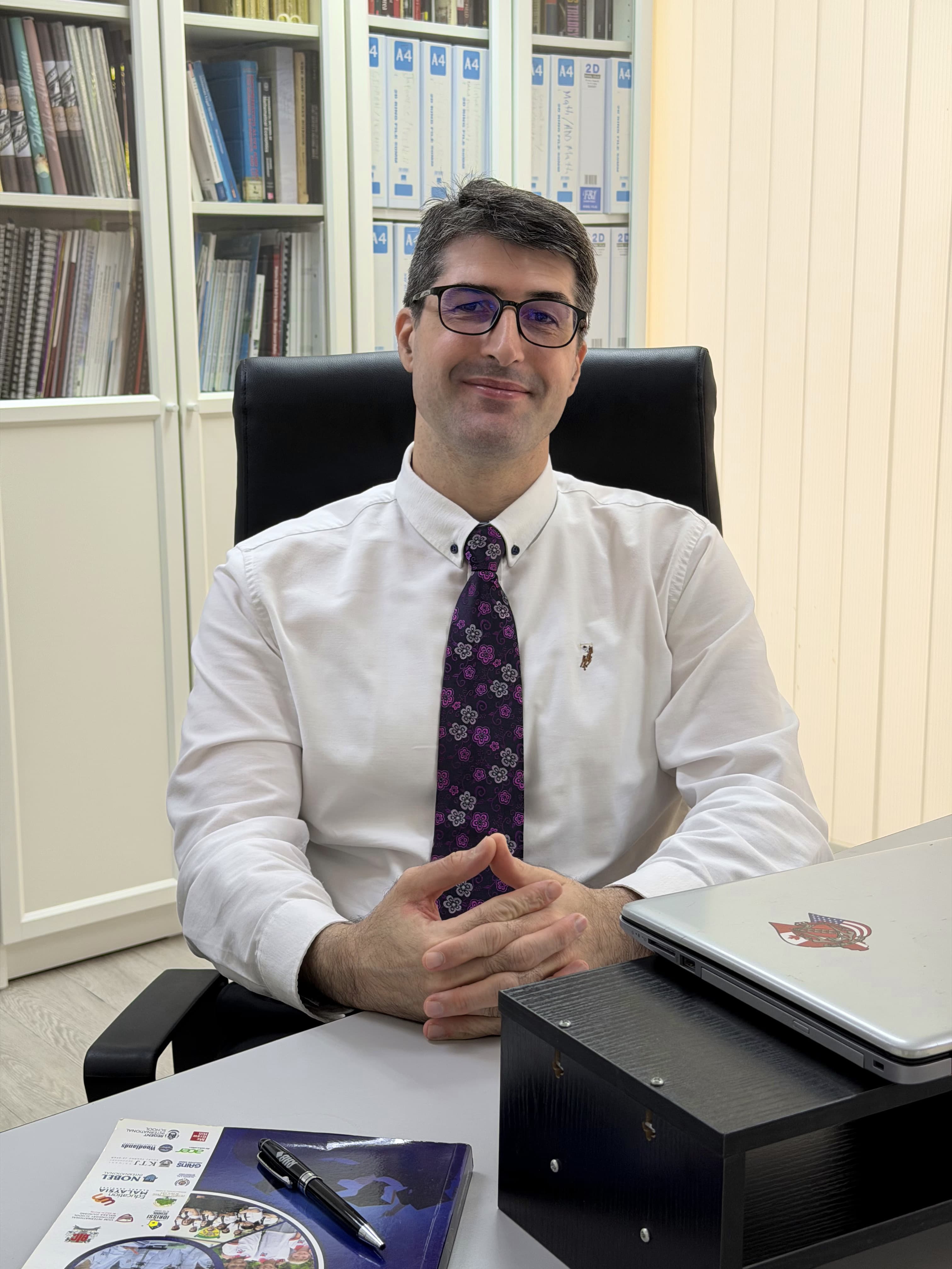 Brendan Lanza, Founder and CEO of Qosmo International School.